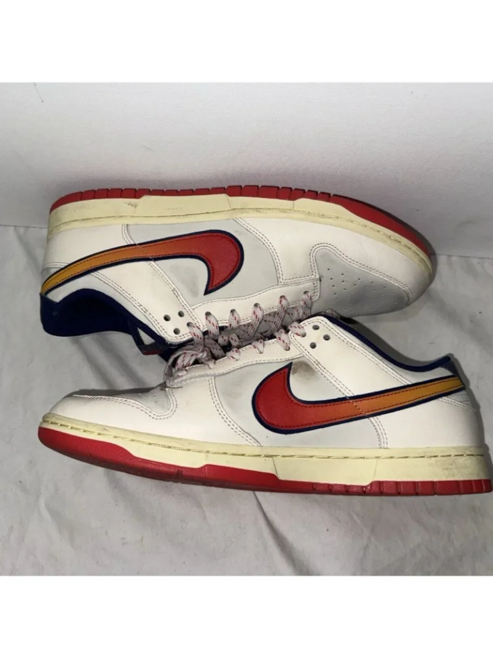 Nike Dunk Low Retro Pack HV5749-110 White Red Blue Men’s Size 11.5